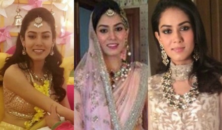 Mira Rajput looking graceful at her pre-wedding ceremony and on Wedding day 